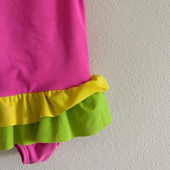 GIRLS sunshine zone one piece Swimsuit size 3T - Picture 2 of 5